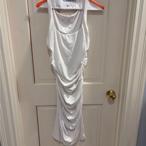 SUSANA MONACO Gathered Tank Dress in Sugar medium - Picture 1 of 4